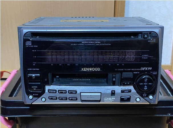KENWOOD 2009年製 CD・MD・デッキ ホワイト リモコン付き 2026年最新