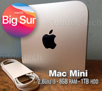 Apple Mac Mini Apple Desktop 2014-2018 Model 1TB 8GB RAM 2.6GHz