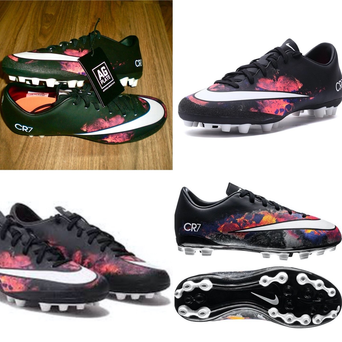 NWB Nike OG Mercurial Victory V CR7 AG-R 725192 018 Galaxy Ronaldo