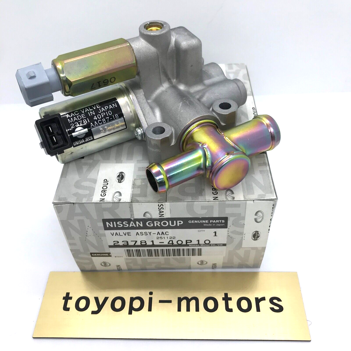NISSAN Genuine 300ZX Z32 Aac Valve Iacv Assy 23781-40P10 NEW | eBay