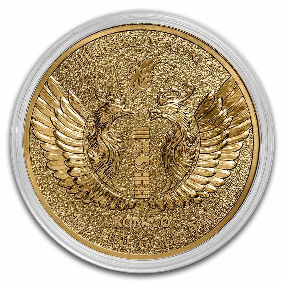 2021 South Korea 1 oz Gold Phoenix BU | eBay