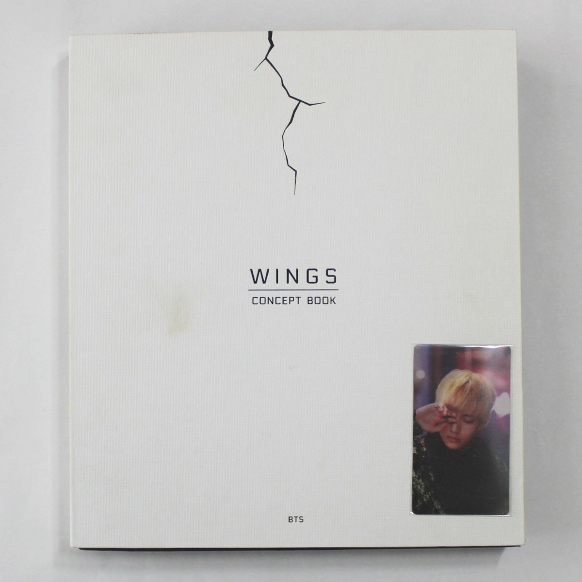 BTS Wings Concept Book + Photo Frame Paper + V Lenticular 3-7 days