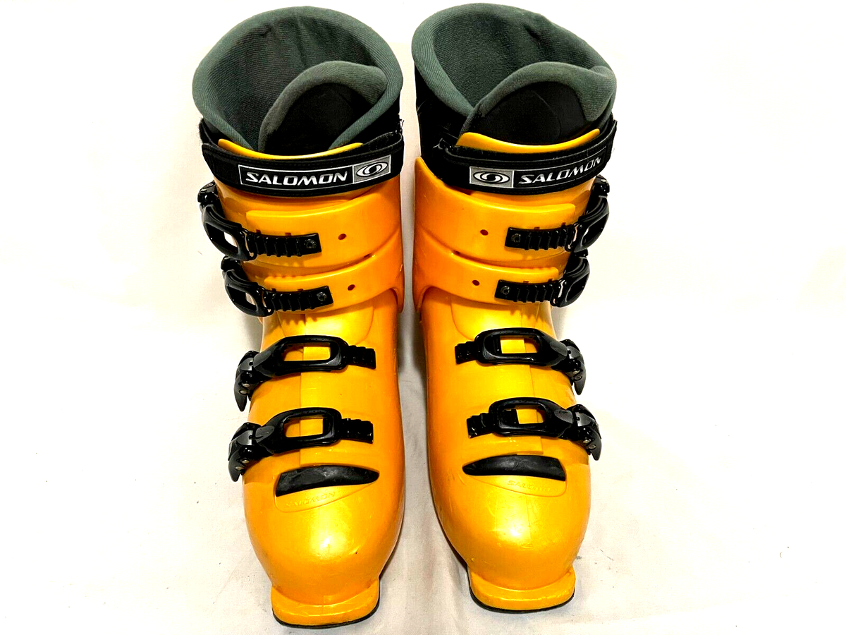 Salomon Performa 4.0 Men's Yellow Ski Boots US Size 9.0 | eBay