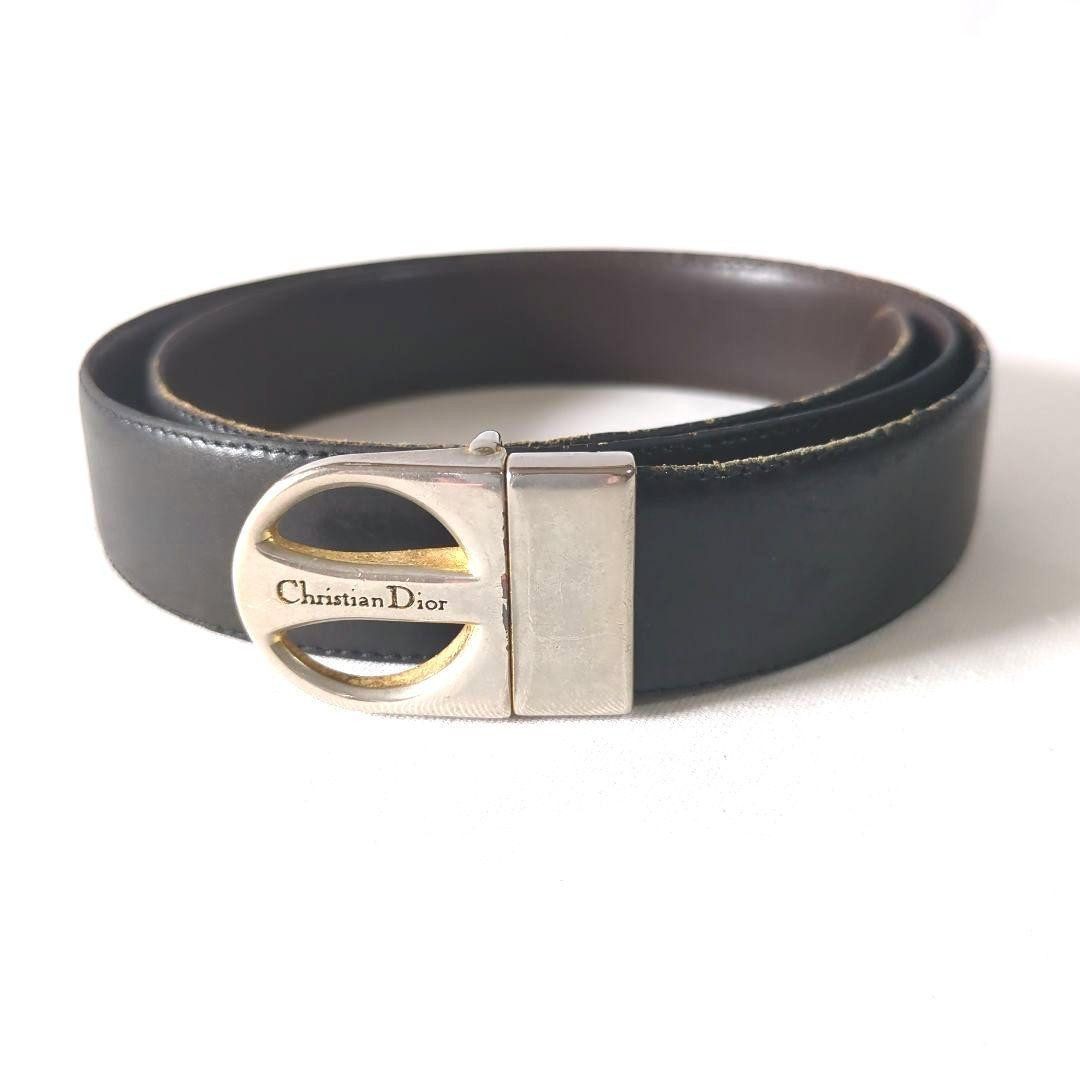 Christian Dior Black Belt for Men From Japan i10928 | eBay