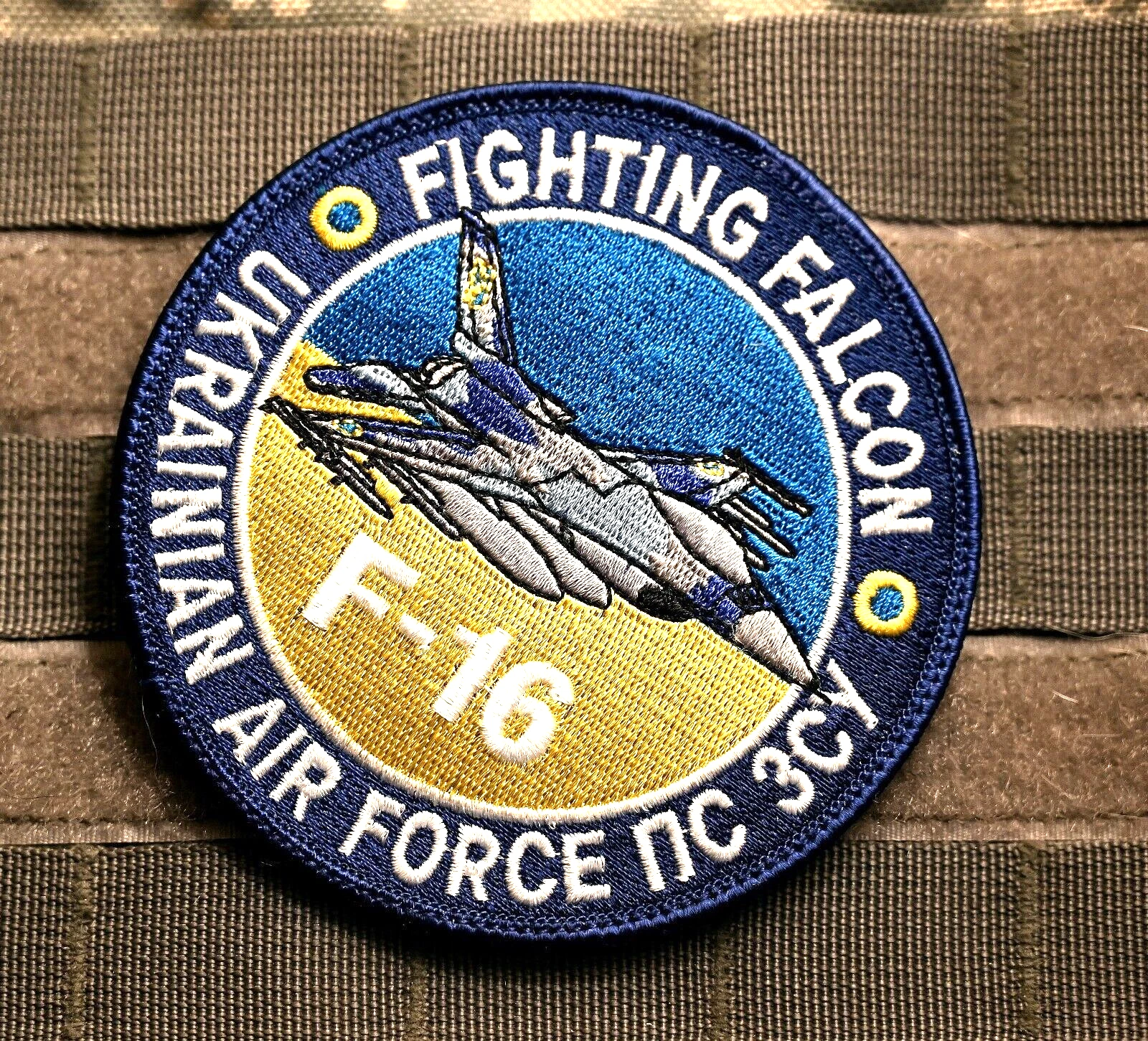 米空軍 13TH F-16 PANTHERS WW フルパッチ 三沢離日 13th Fighter