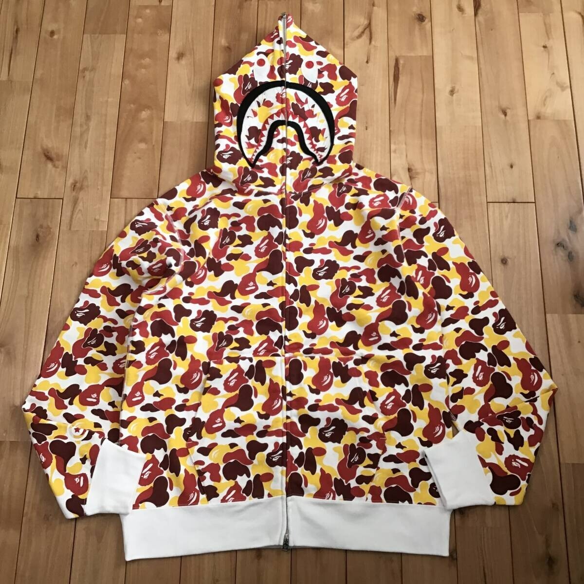 2024 BEIJIN Store Camo BAPE shark full zip hoodie A Bathing Ape