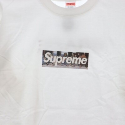Supreme Milan store limited Last Supper Box Logo Tee Shirt color