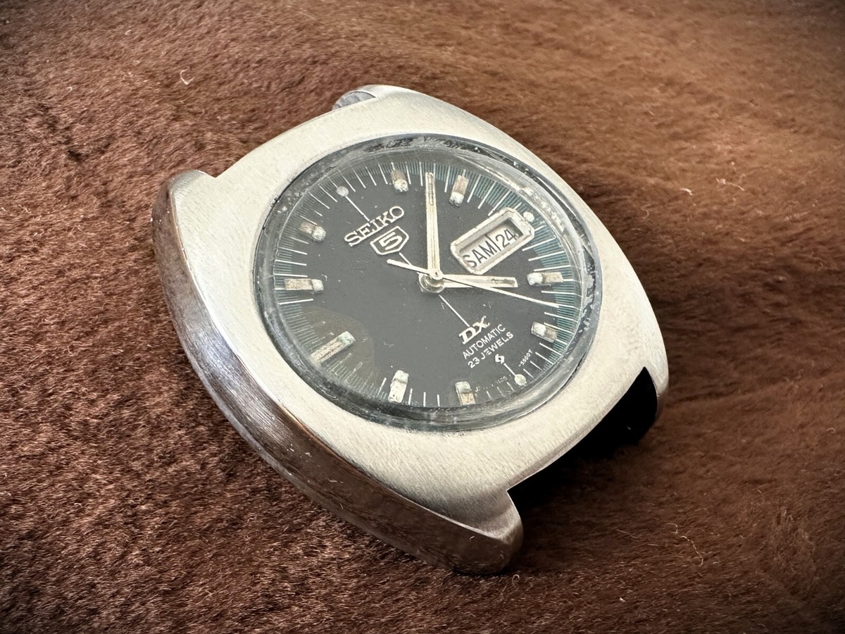 SEIKO 5 DX Automatic Vintage Japan Day Date 23 Jewels cal.6106 | eBay
