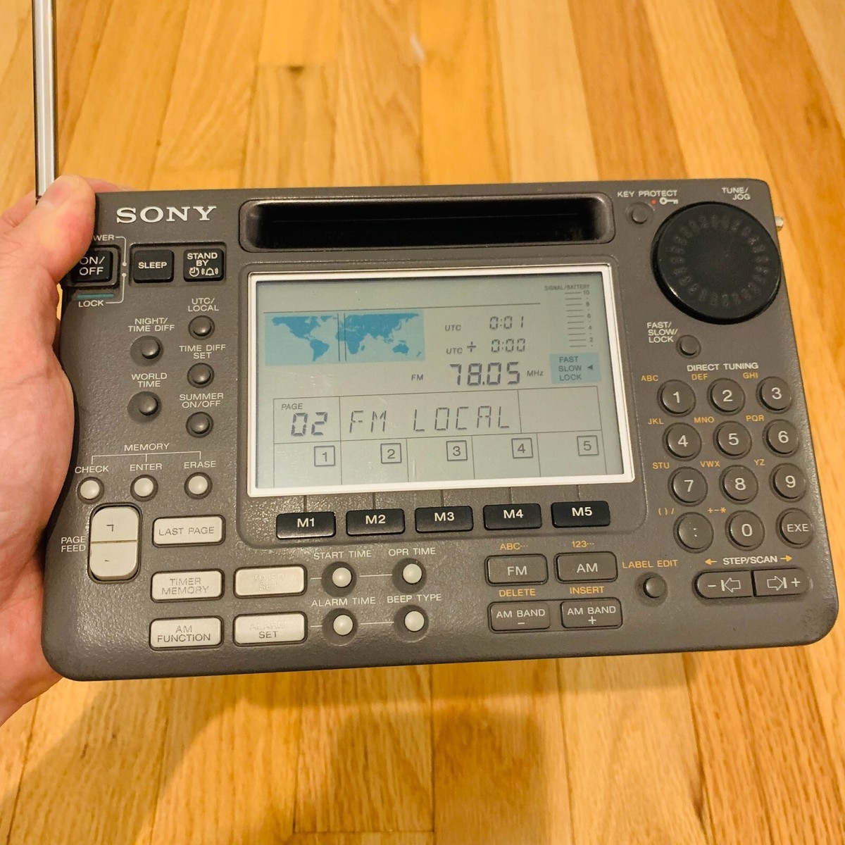 Sony ICF-SW55 World Band and Short Wave Receiver Radio | eBay