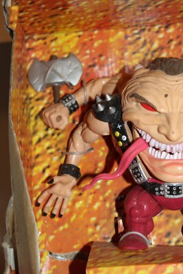 RARE 1996 Sugar Man Toybiz Marvel figure 100% complete X-men