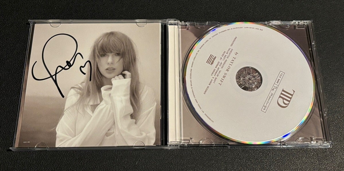 Taylor Swift Tortured Poets Department CD & Signed Insert w