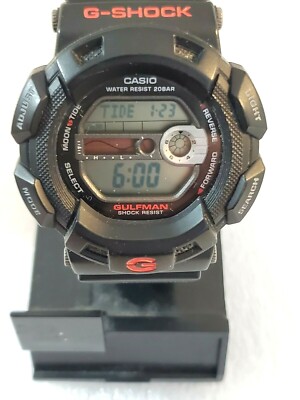 Casio Gulfman G-Shock G-9100 Wrist Watch Module 3088 watch. runs