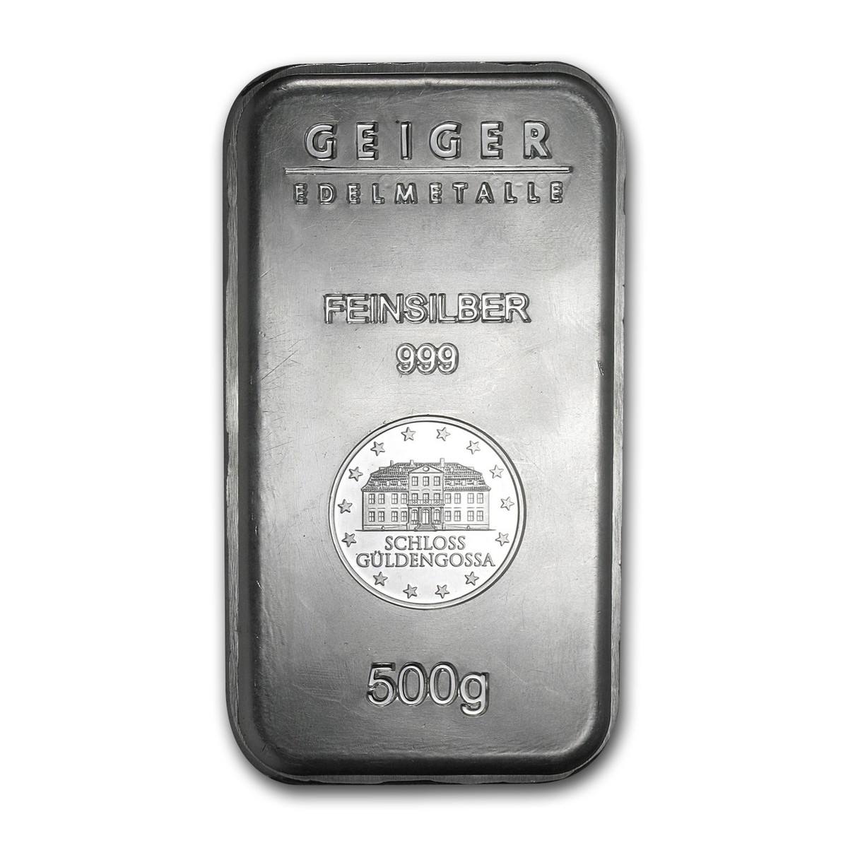 500 gram Silver Bar - Geiger (Security Line Series, Scruffy) | eBay