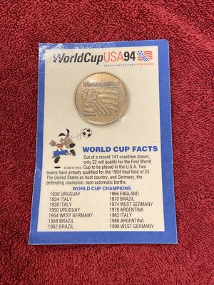 1994 FIFA World Cup USA '94 Bronze Coin In Package SEALED World