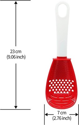 6-in-1 Multifunctional Kitchen Gadgets - 356°F Heat Resistant Red