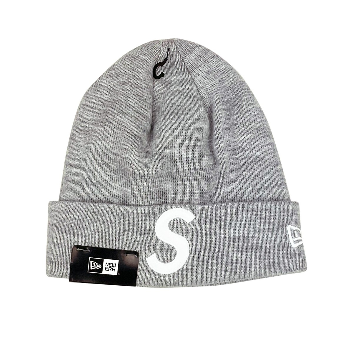 Supreme x New Era FW23 S Logo Beanie Grey | eBay