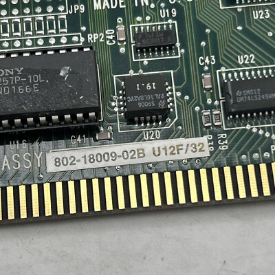 ESDI ULTRASTOR 802-18009 Floppy & Hard Drive Controller Card ISA