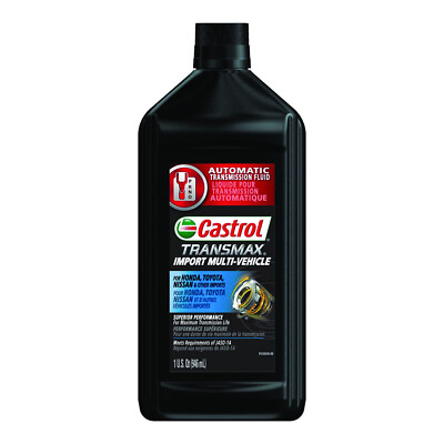 Castrol Transmax Import Multi- Transmission Fluid fits Most
