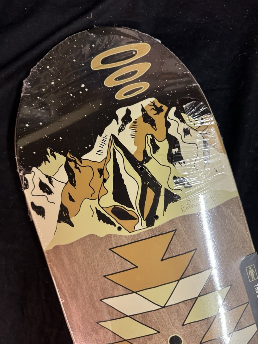 RARE Simon Bannerot Girl x Volcom Love Seat 9.0 Skateboard Deck In