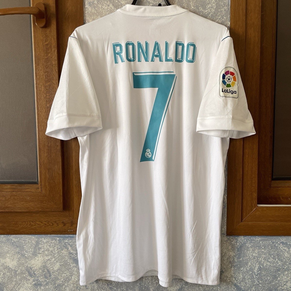 Real Madrid 2017 2018 Authentic RONALDO #7 Shirt Home Jersey