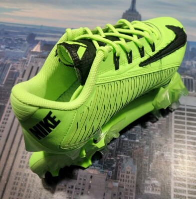 Nike Vapor Edge 360 VC Football Cleat Lime Blast/Black Men Size 7