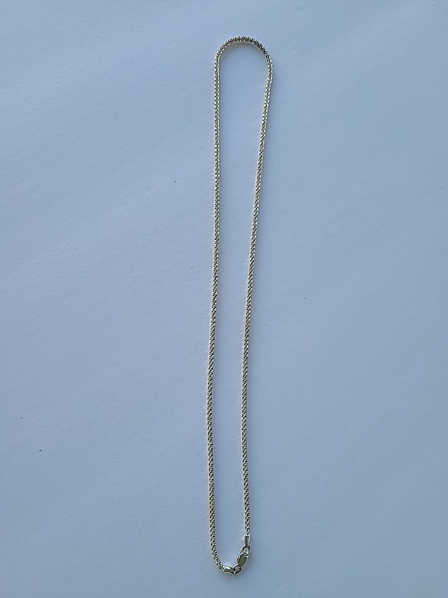 超希少!!ビンテージアンティークフィガロリンクシルバーチェーン