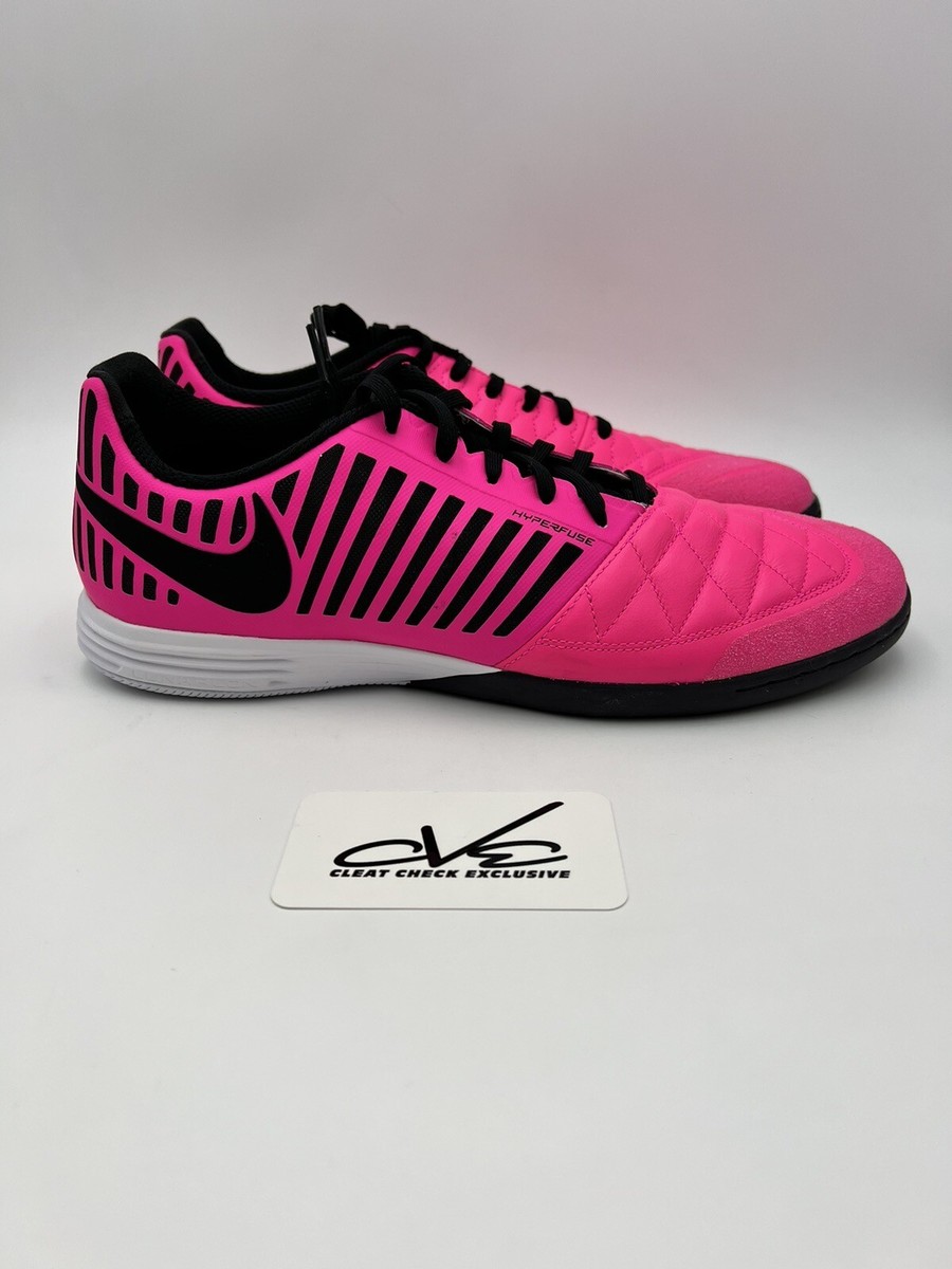 Nike Lunar Gato II IC Indoor Soccer Shoes Futsal Pink Mens Size