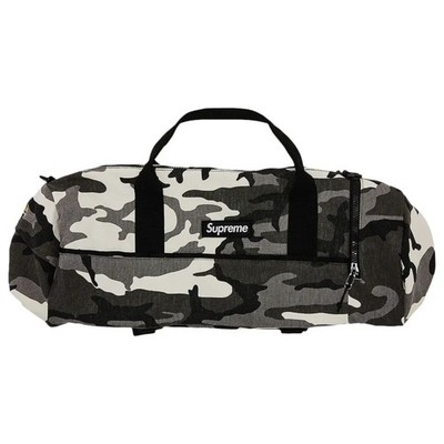 Supreme SS25 Duffle Bag Snow Camo | eBay