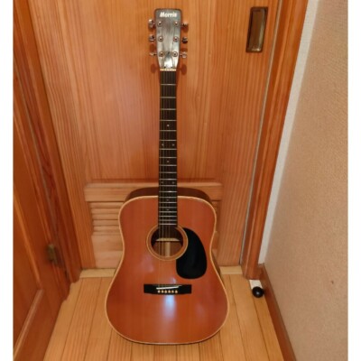 Electric Acoustic Guitar Morris W-25 Natural 1975 Made in Japan | eBay