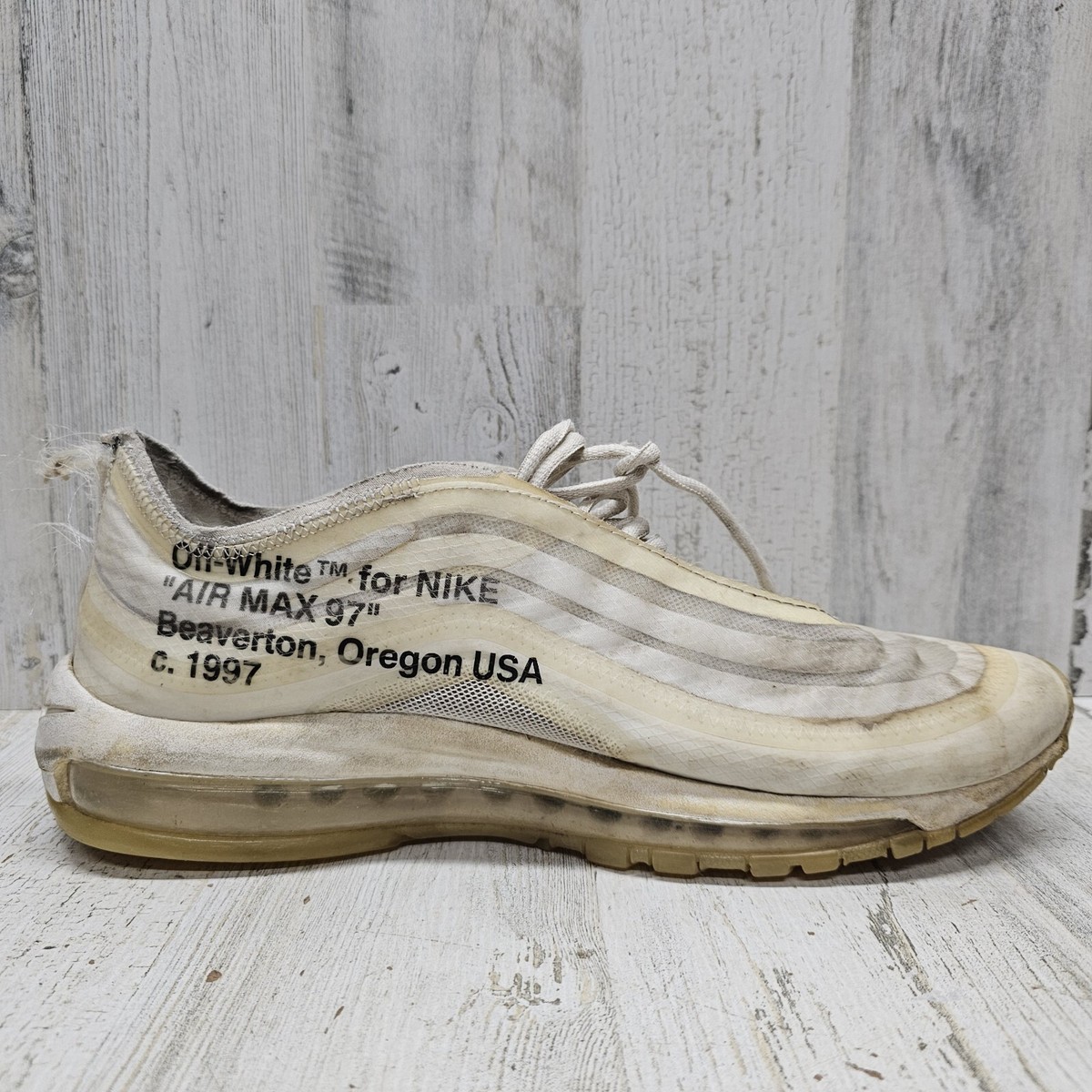 Size 13? - Nike Air Max 97 OG x OFF-WHITE The Ten 2017 | ONLY ONE