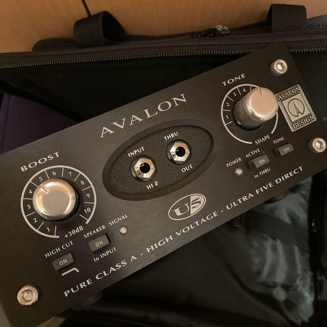 AVALON DESIGN U5 BLACK DI Instrument DI-Preamp Limited from Japan