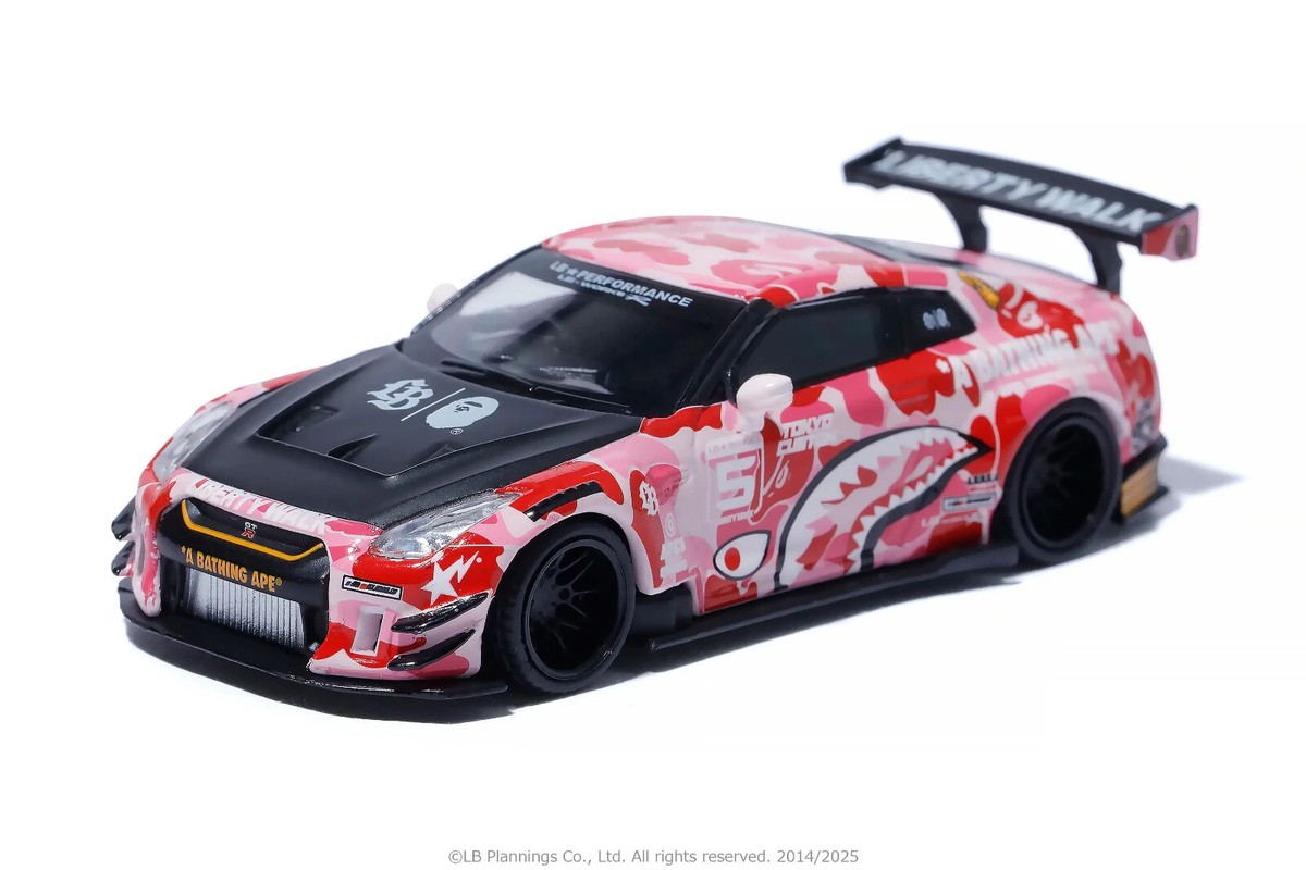 Mini GT x Bape LBWK Nissan Set Tokyo Auto Salon Limited Edition
