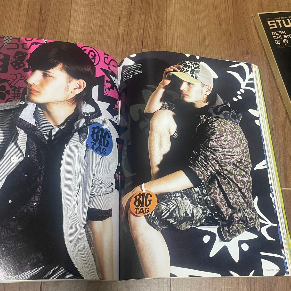 RARE COOL 2009 japan fashion magazine STUSSY with calendar | eBay