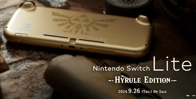 Nintendo Switch Lite Legend of Zelda Hyrule Limited Edition