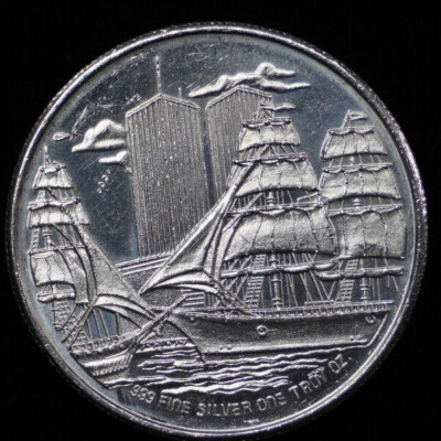 Vintage 1886 -1986 Liberty Ellis Island | 1 troy oz fine 999
