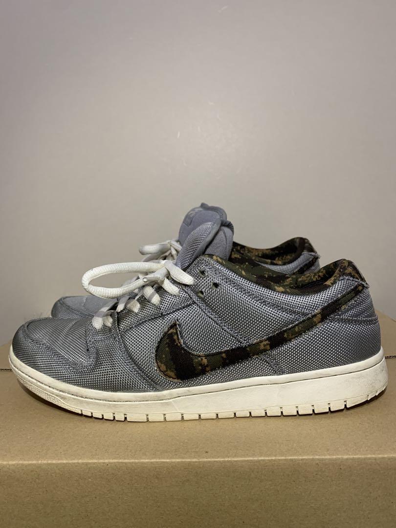 Nike SB Dunk Low Wolf Gray Digi Camo US 10 JP 28cm | eBay