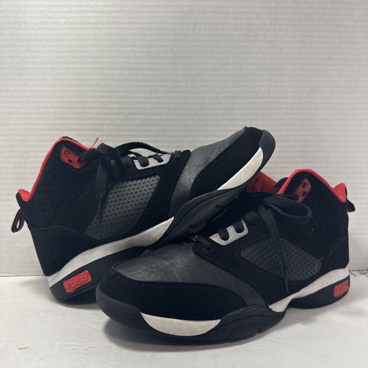 Fubu Zone Basketball Shoes Mens Sz 8.5M Black Athletic 36121868 CC