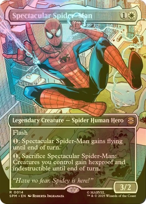 MTG Spectacular Spider-Man(テクスチャー仕様)英語版 MTG FOIL