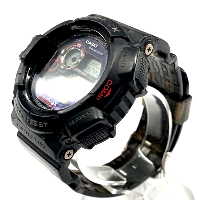 Casio G-Shock Mudman GW-9300-1JF Solar Atomic Radio Compass