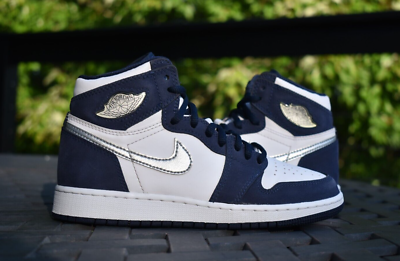 Nike Air Jordan 1 Retro High GS 'Midnight Navy' 575441-141 Youth