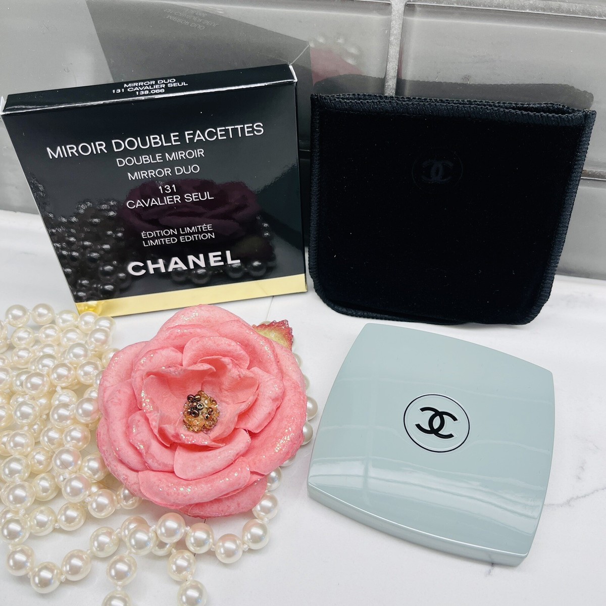 CHANEL MIROIR DOUBLE FACETTES LIMITED-EDITION MIRROR DUO 131