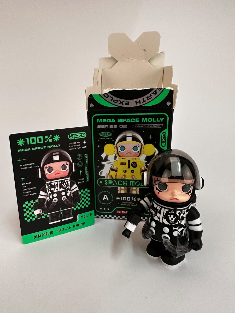 POP MART x Kennyswork Mega Space Molly Series 2 Meilin Panda