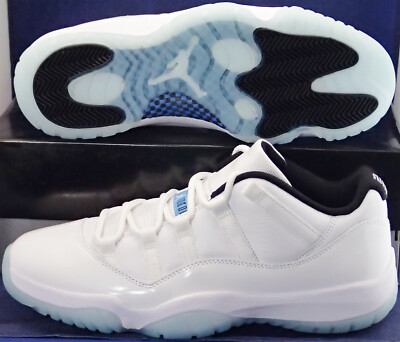 2021 Nike Air Jordan 11 XI Retro Low White Legend Blue SZ 13