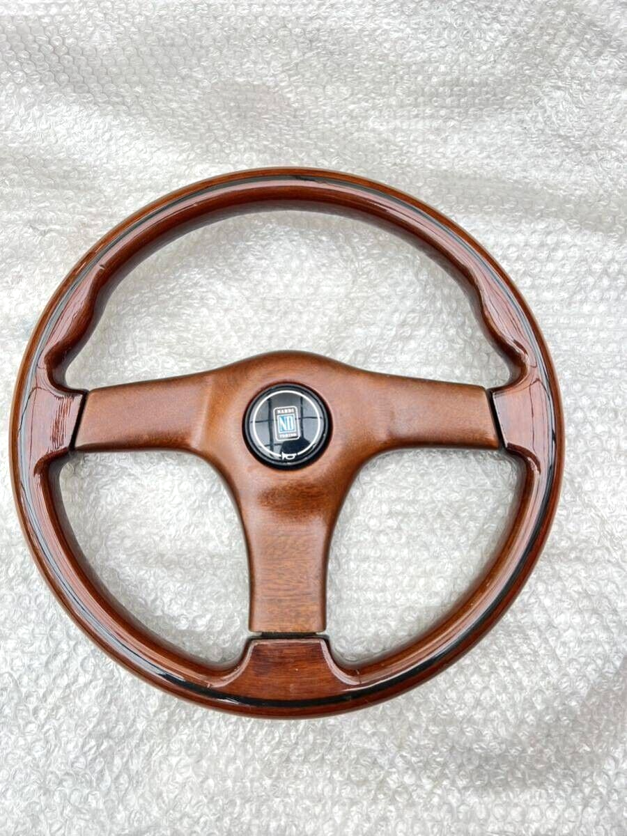 NARDI GARA3 Wood Steering Wheel TYPE3Genuine | eBay