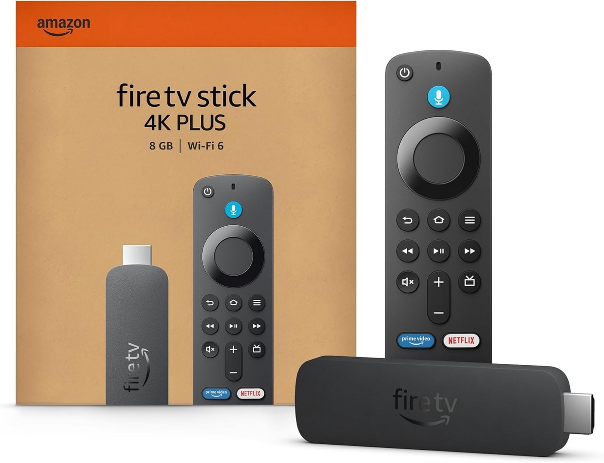New Amazon - Fire TV Stick 4K Plus (newest model) Stream, Alexa+
