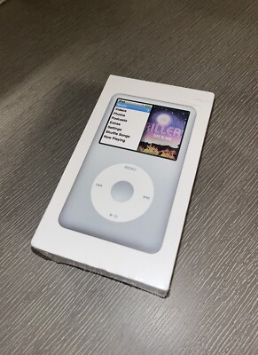 Apple iPod Classic 160GB SILVER 7th Generation NEW FACTORY SEALED