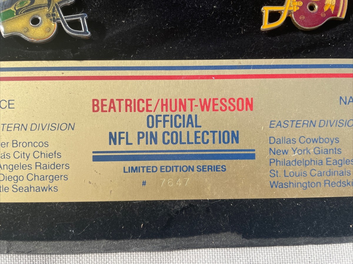 NFL Pin Collection Official 1984-85 Limited Edition Full Set 29
