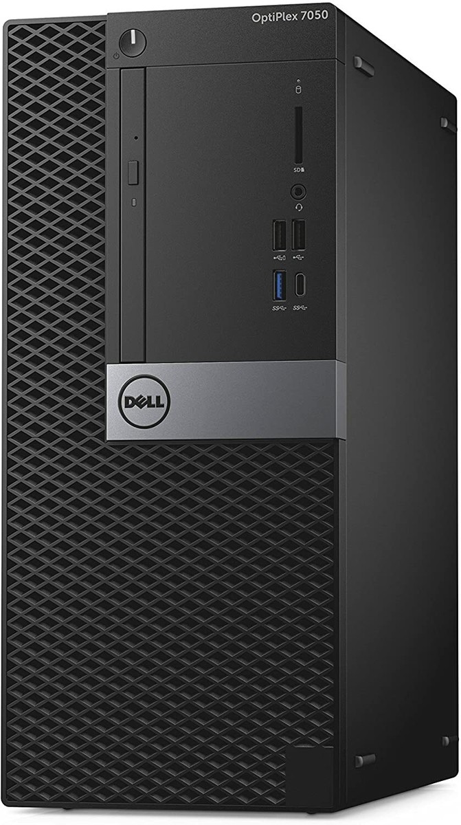 Dell OptiPlex 7050 Tower Desktop Core i7 6700 3.4 GHz 32GB 1TB SSD