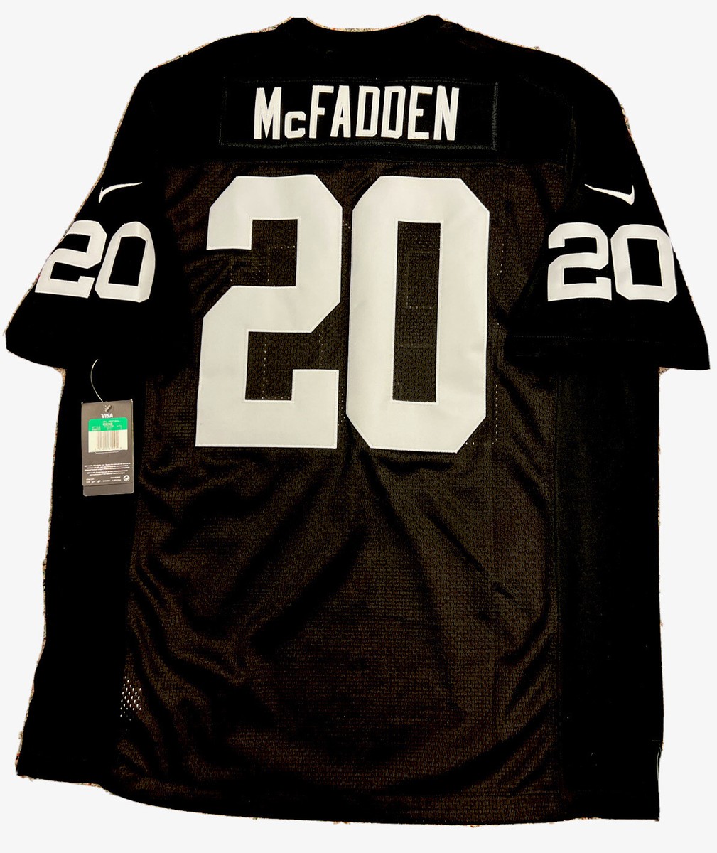 New Darren McFadden Mens XL Nike Stitched Raiders Black Limited