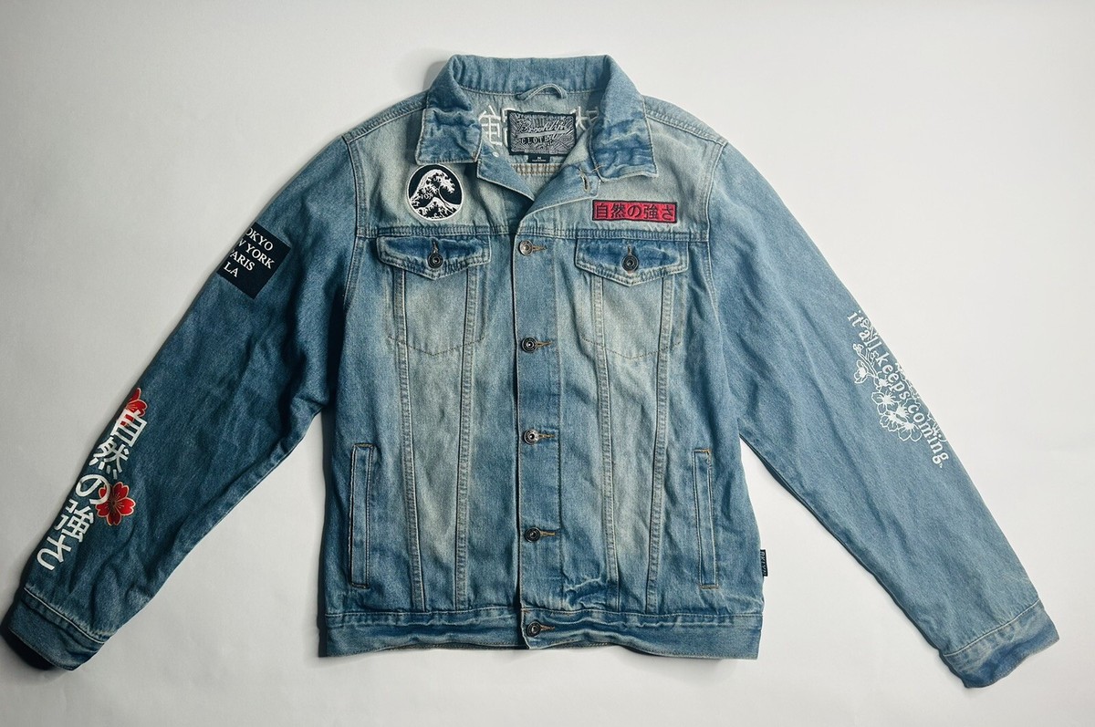VTG Brooklyn Cloth 'Survival of the Fittest' Denim Jacket Japanese